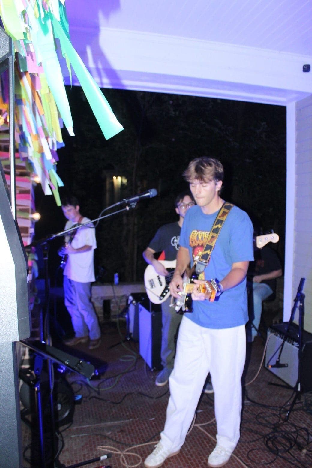 The Banqs performing live